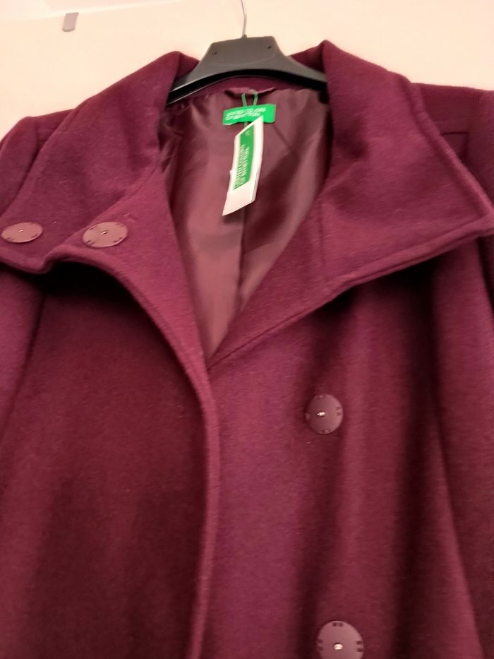 Manteau Benetton taille 38 - photo numéro 7