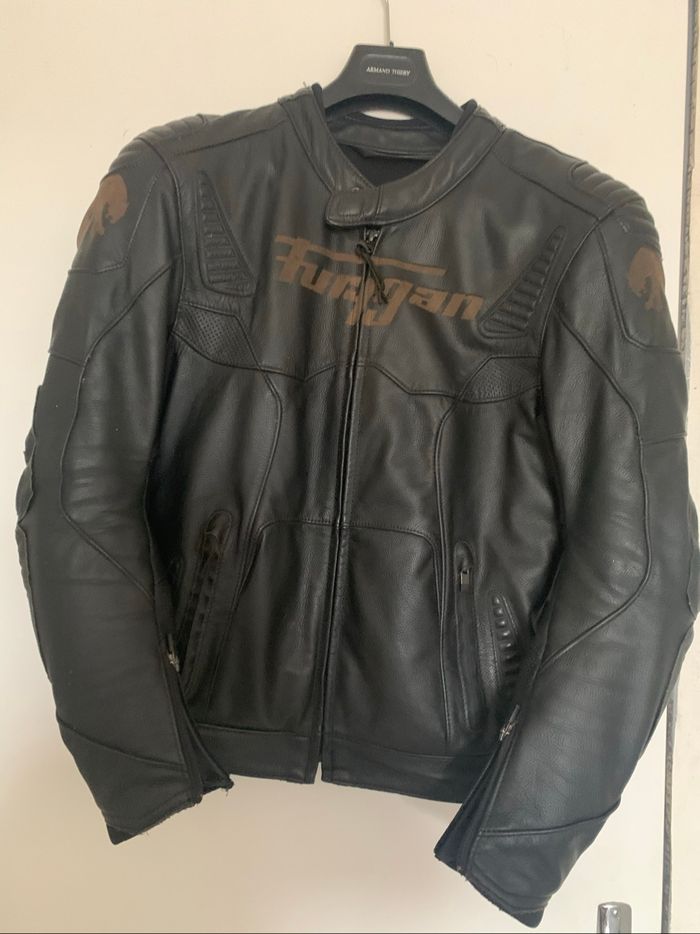Blouson moto cuir Furygan Sherman Evo L