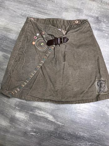 Jupe marron clair