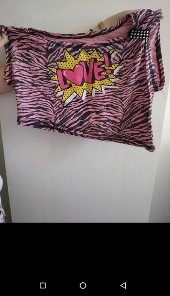 Tee shirt asymétrique