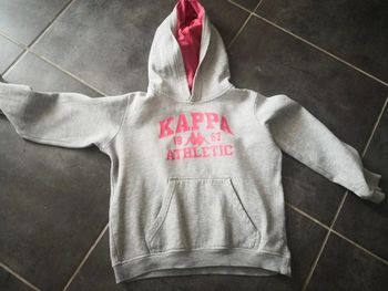 Pull kappa à capuche 10 ans