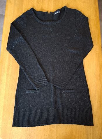 🌺 Robe Pull ou pull long - Noir pailleté - In Extenso - M (40) 🌺