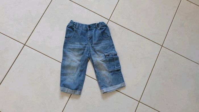Bermuda jean garçon 10 ans V6