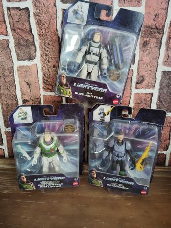 Lot de 3 figurines Buzz l'éclair le film