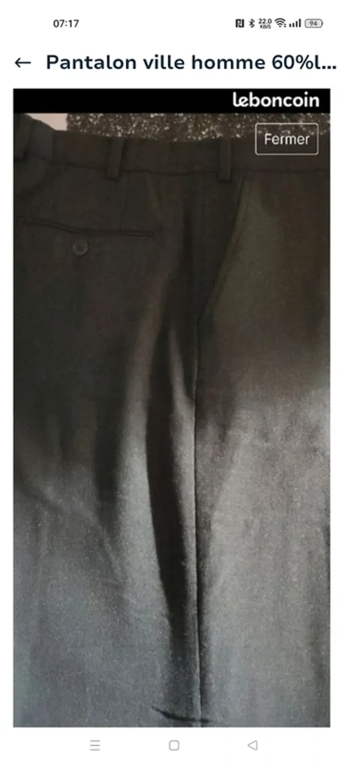 Pantalon de ville homme Jerem - photo numéro 2