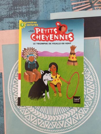 Livre Petits Cheyennes Le triomphe de feuille de vent