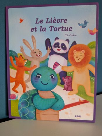 Livre le lièvre et la tortue
