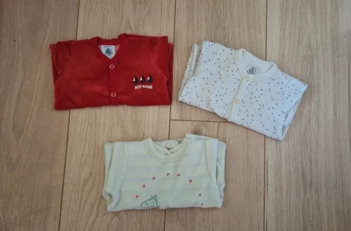 Lot pyjamas Petit Bateau Naissance - photo numéro 9