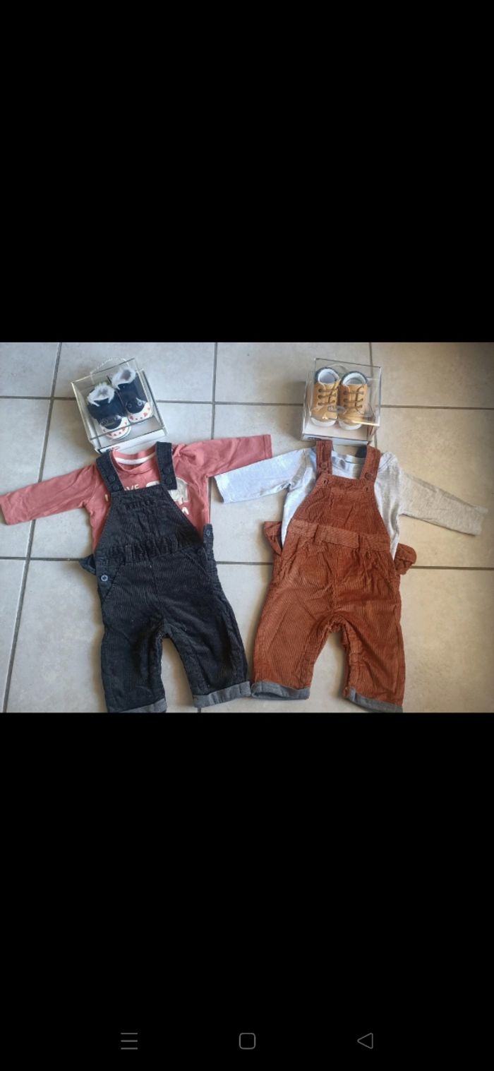 Ensembles salopettes chaussures