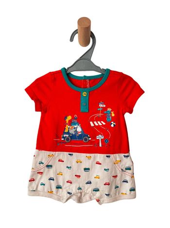 Pyjashort / combishort motif voitures - Sergent Major 1 mois (53cm)