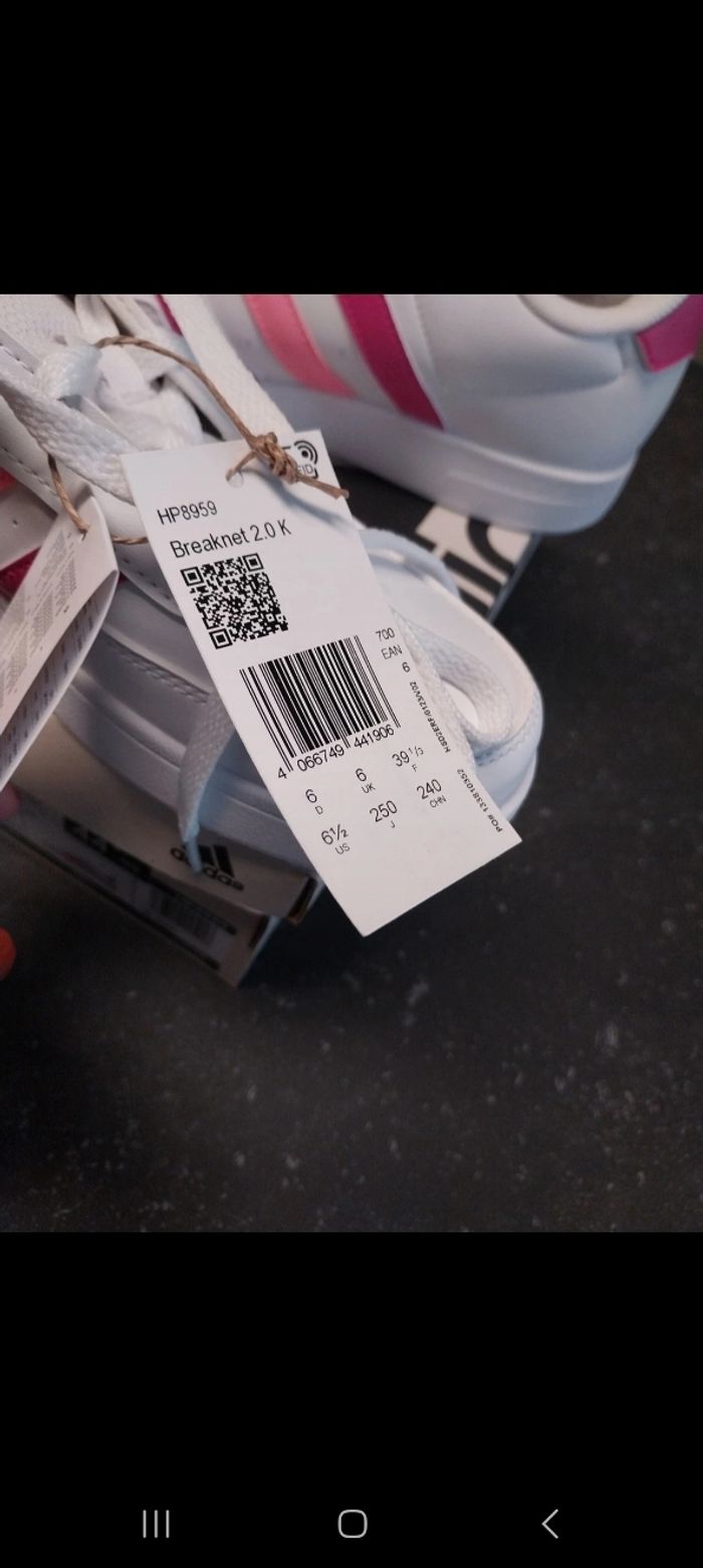 Baskets adidas breaknet p39 1/3 - photo numéro 3