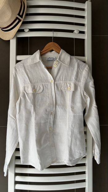 Chemise en lin Femme je vous aime Taille 38