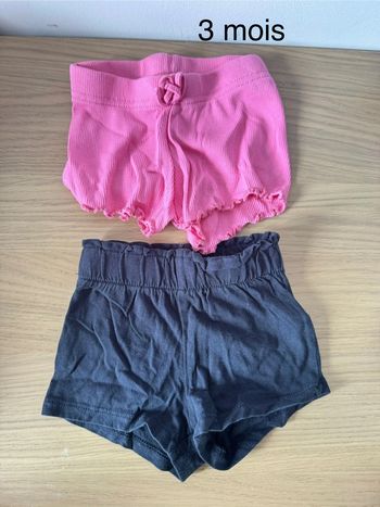 Lot de 2 shorts