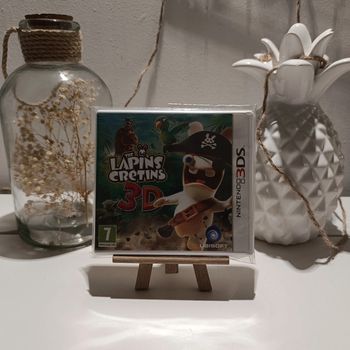 3DS jeu the lapins crétins 3D