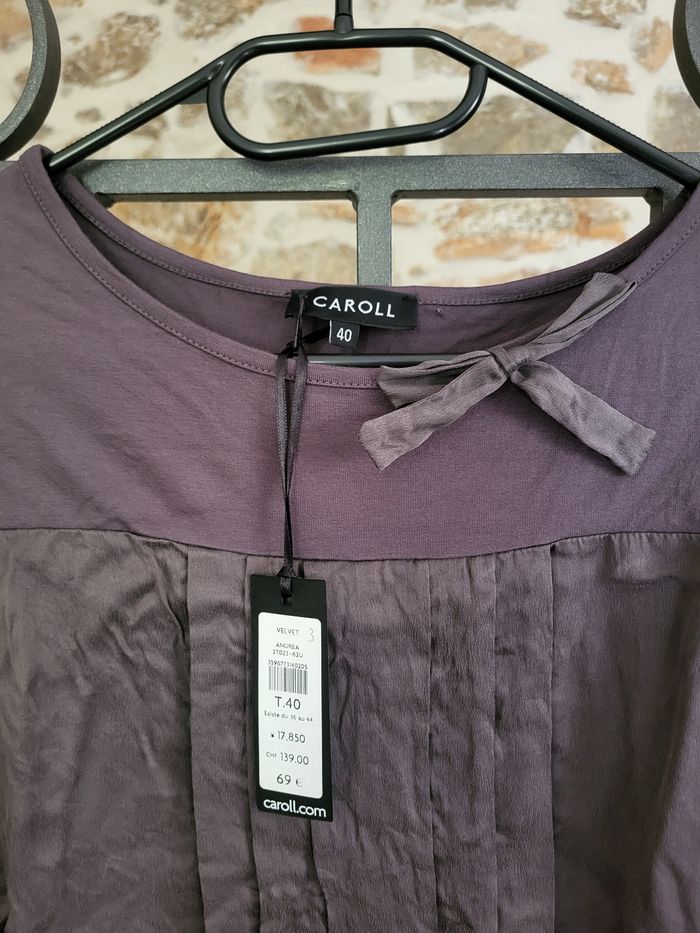 Haut Caroll habillé neuf avec étiquette - photo numéro 4
