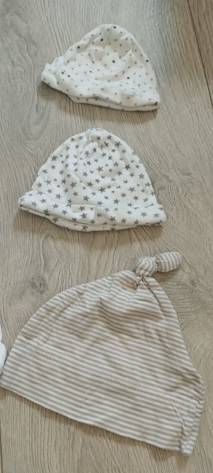 Lot de 5 bonnets naissance mixte - photo numéro 3