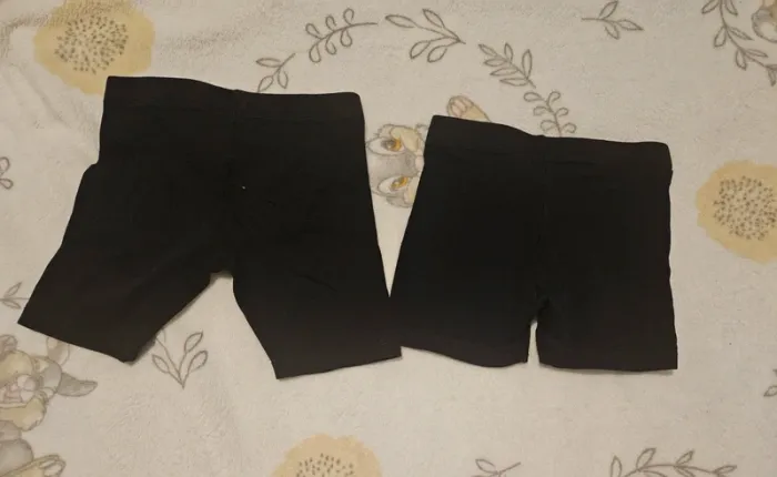 Lot de 2 shorts cycliste noir fille - photo numéro 2