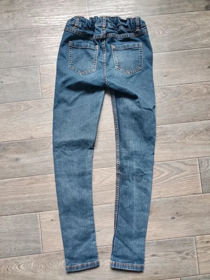 Jeans slim taille 10 ans très bon état Tissaia - photo numéro 3