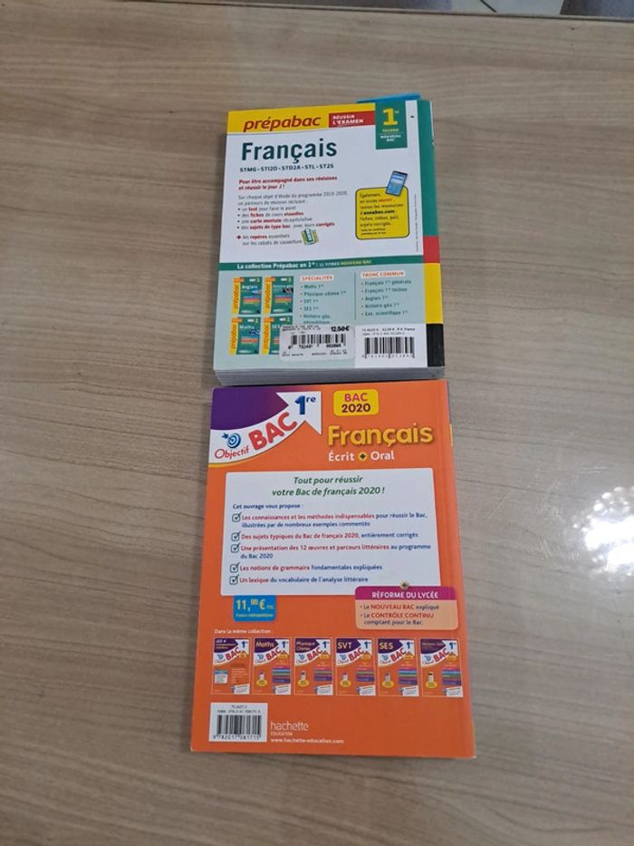 Lot livres bac français - photo numéro 2