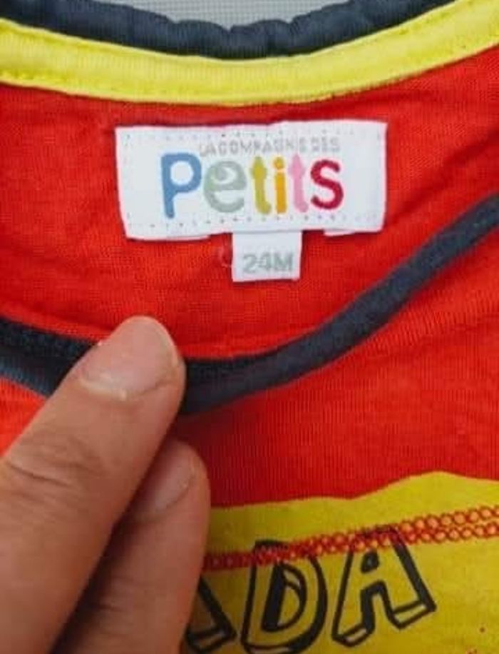 Débardeur 2 ans garcon La compagnie des petits - photo numéro 2