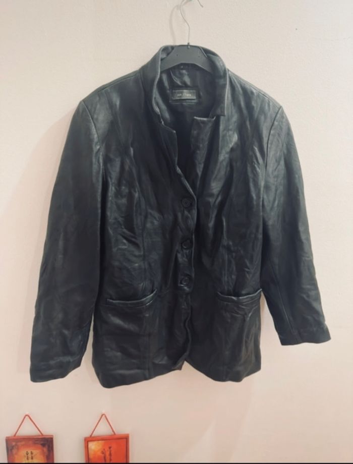 Manteau en cuir taille 48🧥