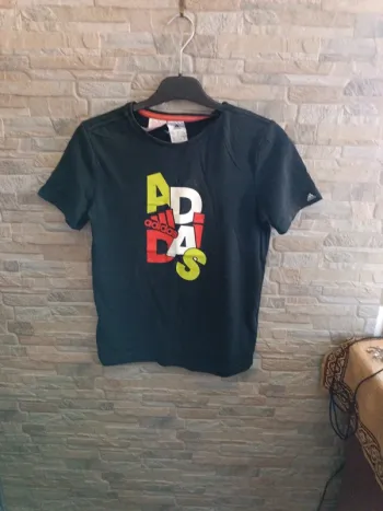 T-shirt noir Adidas 11A