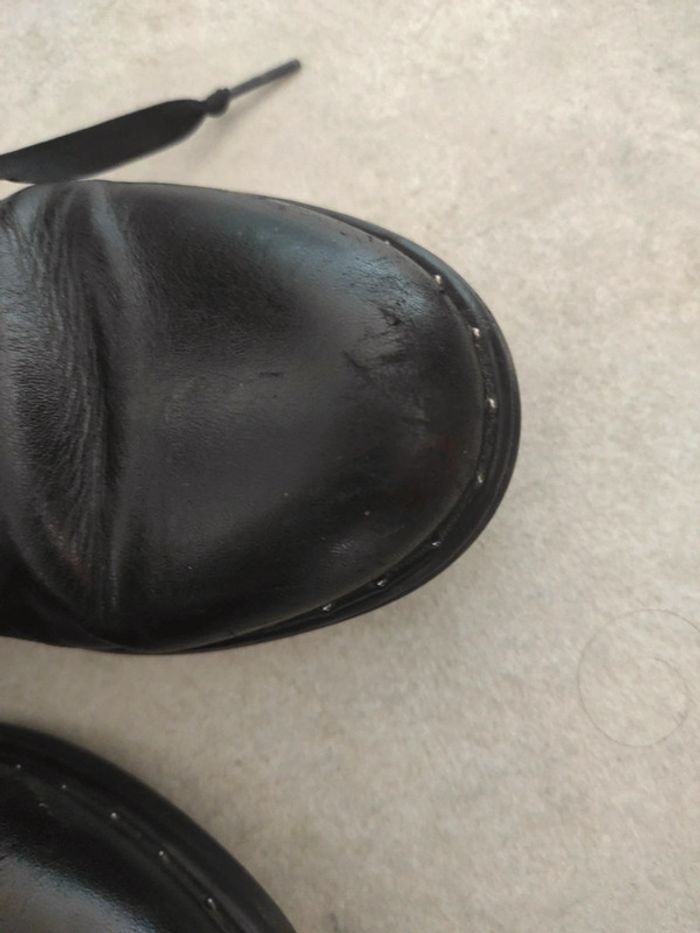 Bottines en cuir regarde le ciel 40 - photo numéro 3