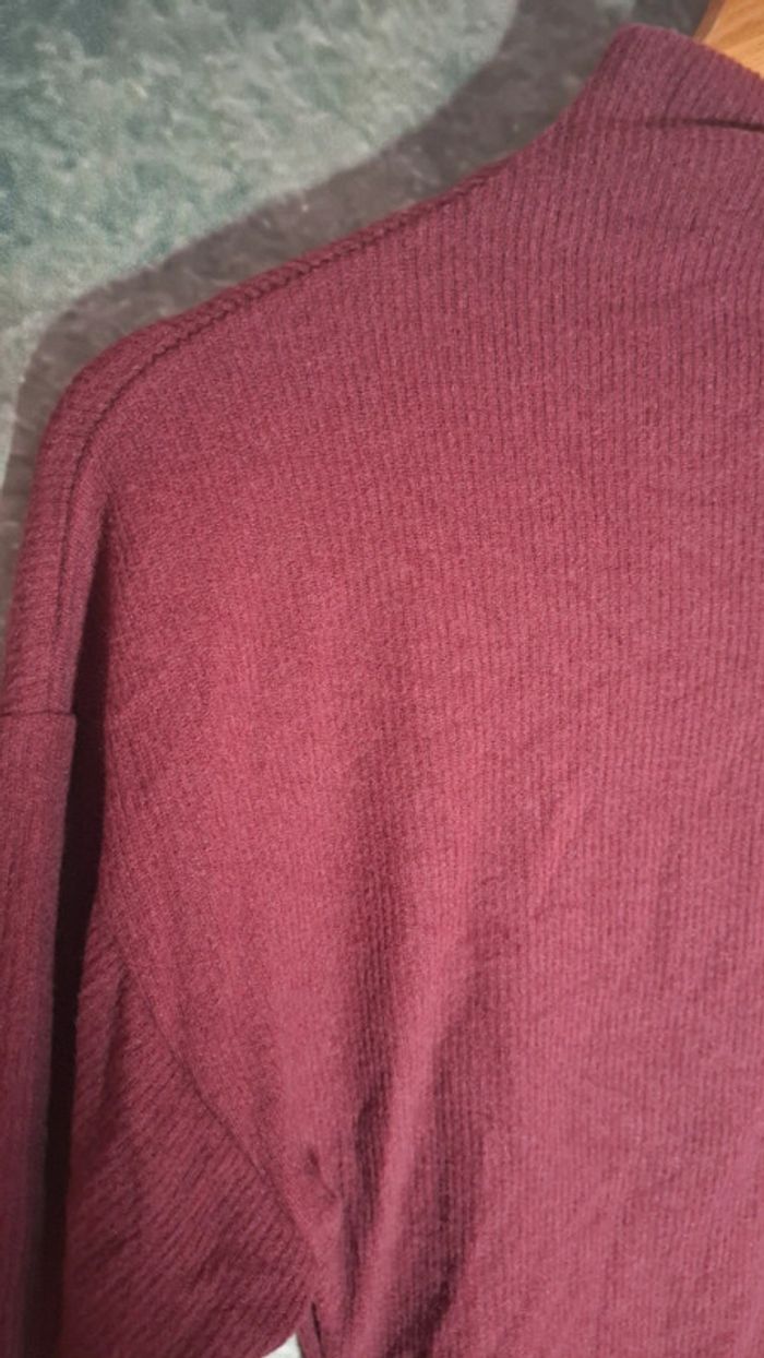 Robe bordeaux douce - photo numéro 11