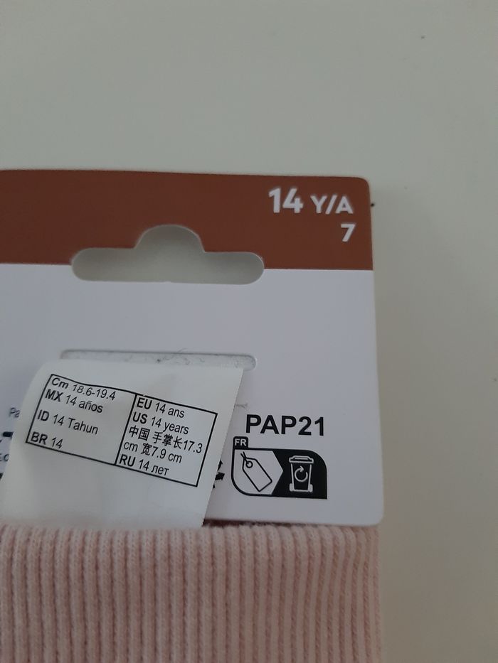 Gant polaire tactile 14 ans - photo numéro 3