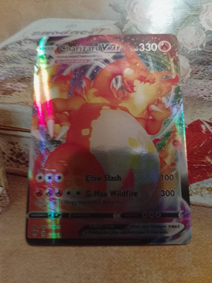 🔥 Dracaufeu VMAX (Charizard VMAX) 020/189 - Darkness Ablaze - Ultra Rare VMAX - Anglais NM/LP - photo numéro 3