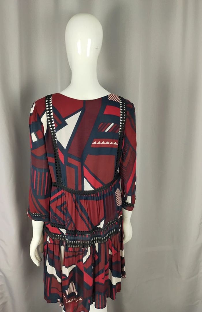 Robe Ba&sh géométrique fluide – Taille 1 - photo numéro 5