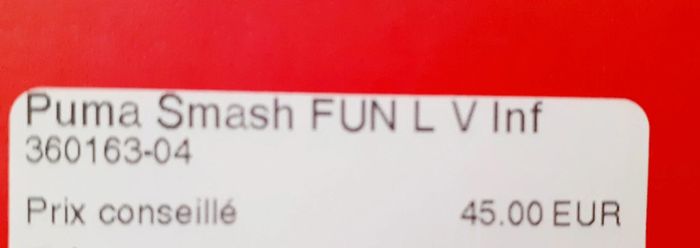 Puma Smash fun - Taille 26 - photo numéro 6