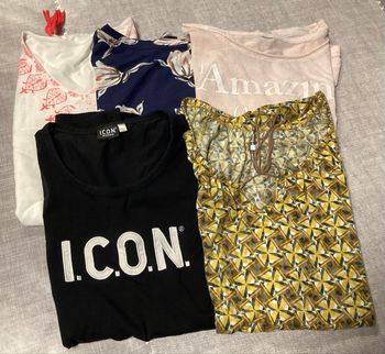 Lot de 5 teeshirts femme 40/42