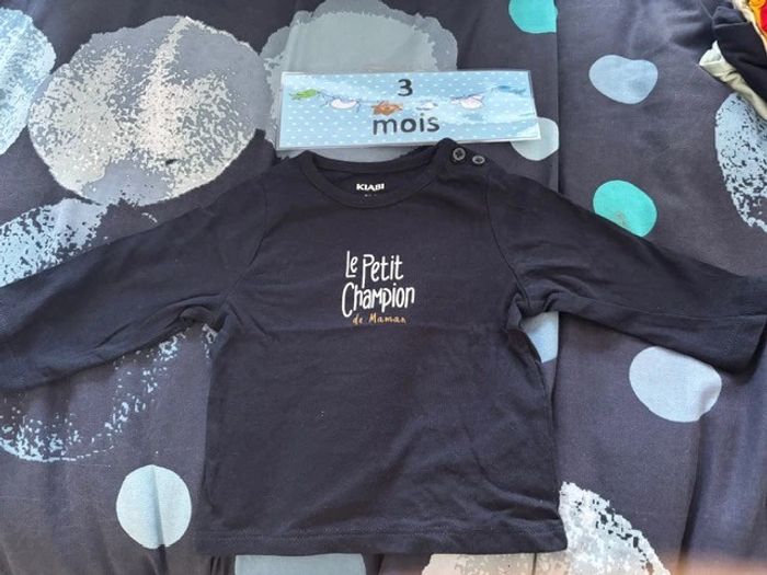 T-shirt 3 mois