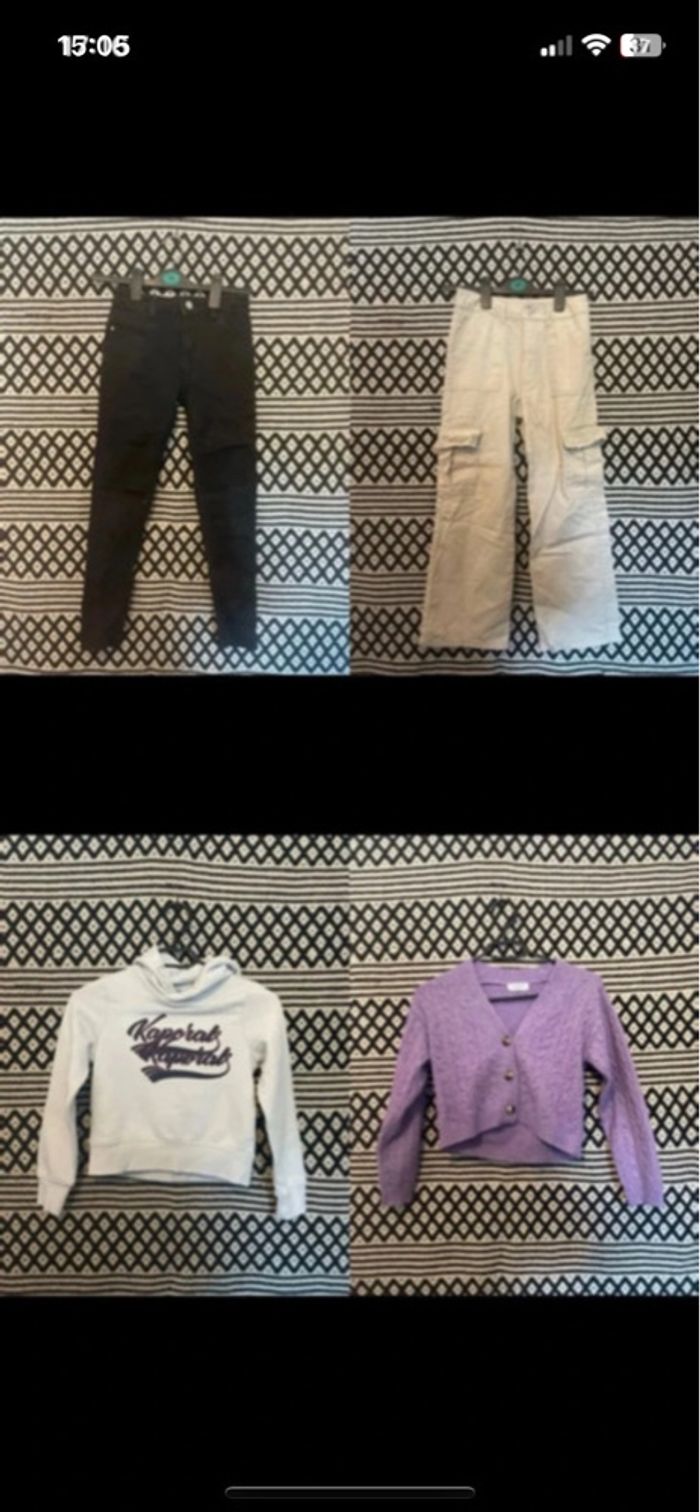 lot de vêtements fille 6 au8 ans - photo numéro 3