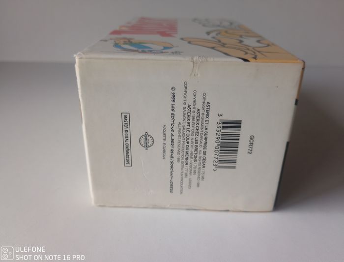 Coffret 3 K7 VHS Asterix et Obélix collector Gaumont 1995 - photo numéro 5