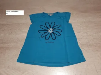 T-shirt fille 4 ans