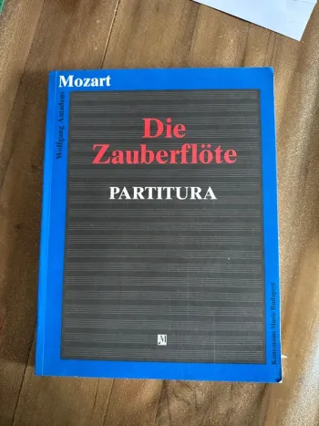 Livre Die zauberflöte partitura
