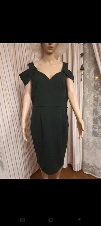 Robe de ceremoniem verte Jolie Moi Eur 44 neuve