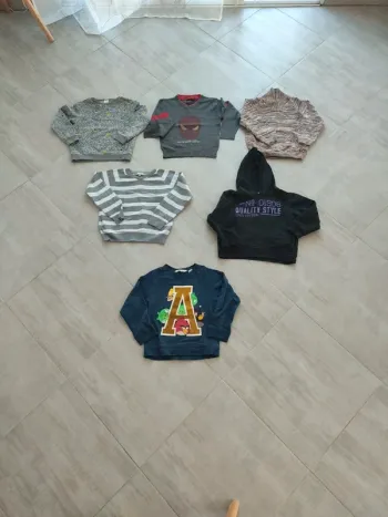 Lot de 6 pulls garçon 4 ans