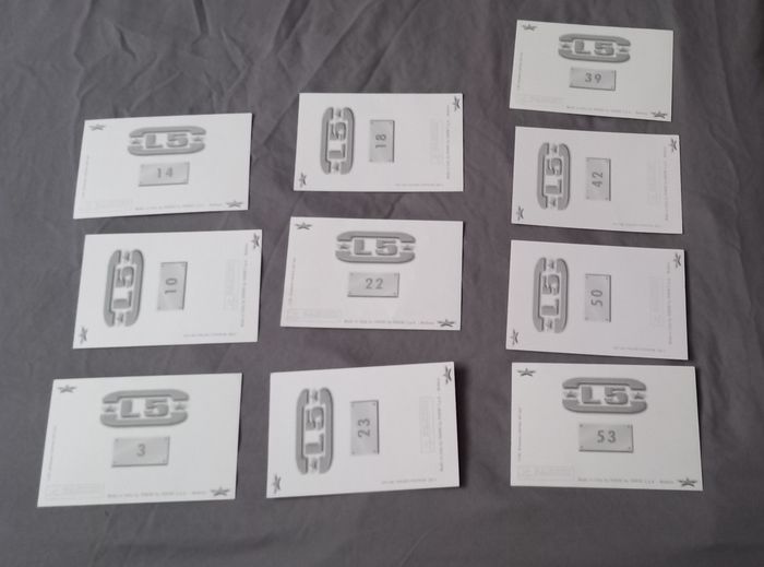 Cartes Panini L5 - photo numéro 2