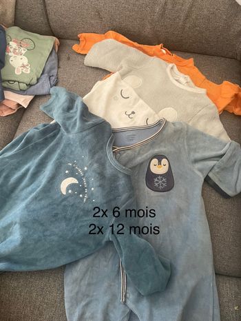 Lot 4 pyjama
