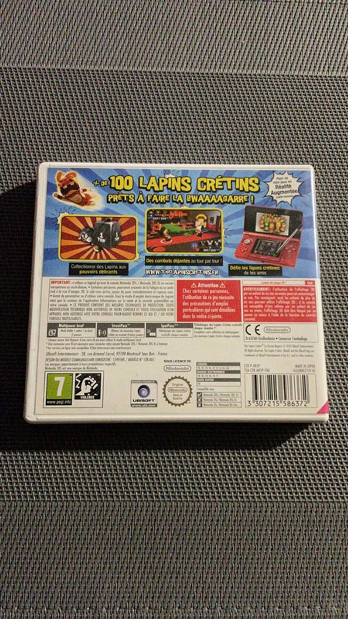 The Lapins Crétins La Grosse Bagarre Nintendo 3DS - photo numéro 2