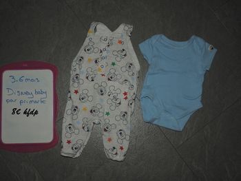 ensemble disney baby par primark taille 3-6 mois