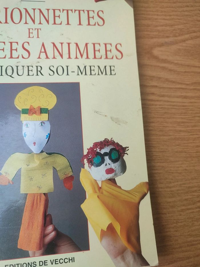 Livre marionnettes et poupée animée a fabriquer sois-meme - photo numéro 3