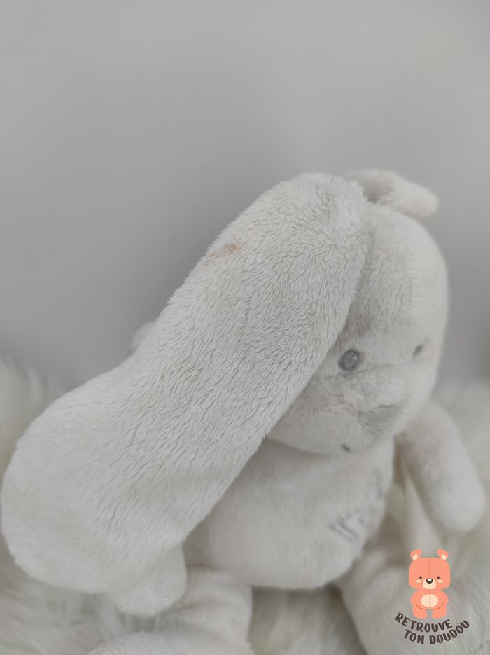 Doudou Lapin Blanc Ange Kaloo - photo numéro 2