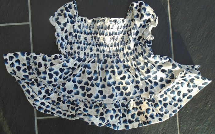 Adorable robe courte été fille 3 mois (62 cm). - photo numéro 2
