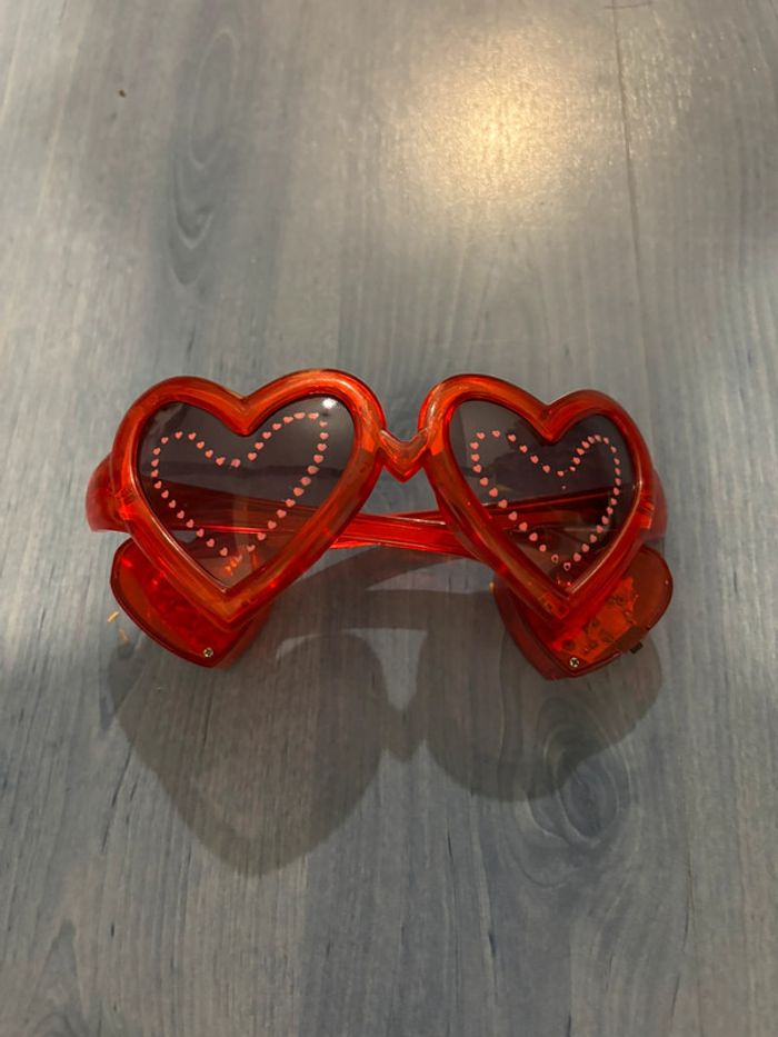 Lot 4 lunettes fête déguisement
