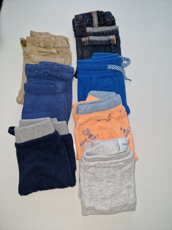 Lot 7 pantalons 3 mois