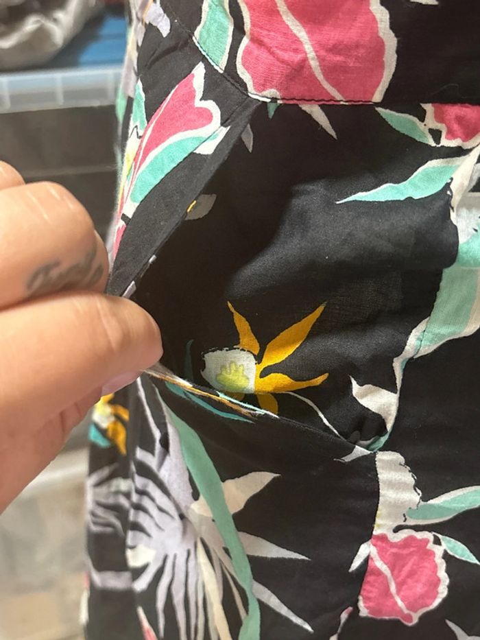 Magnifique robe colorée taille 36 marque stüssy - photo numéro 4
